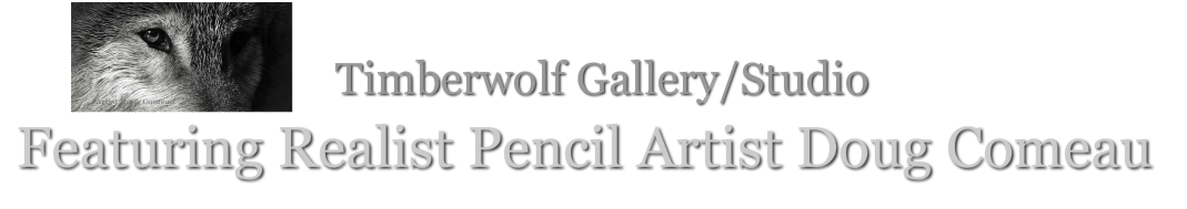 Timberwolf GalleryArt &amp; Custom Framing&nbsp;Featuring Realist Pencil Artist Doug Comeau